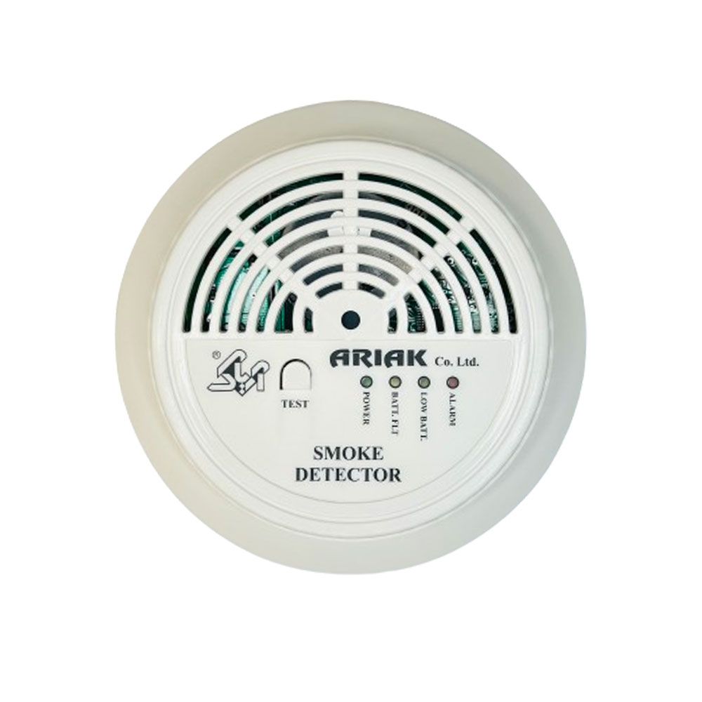 دتکتور دود 220 ولت موضعی باتری خور  ASZ-220BR