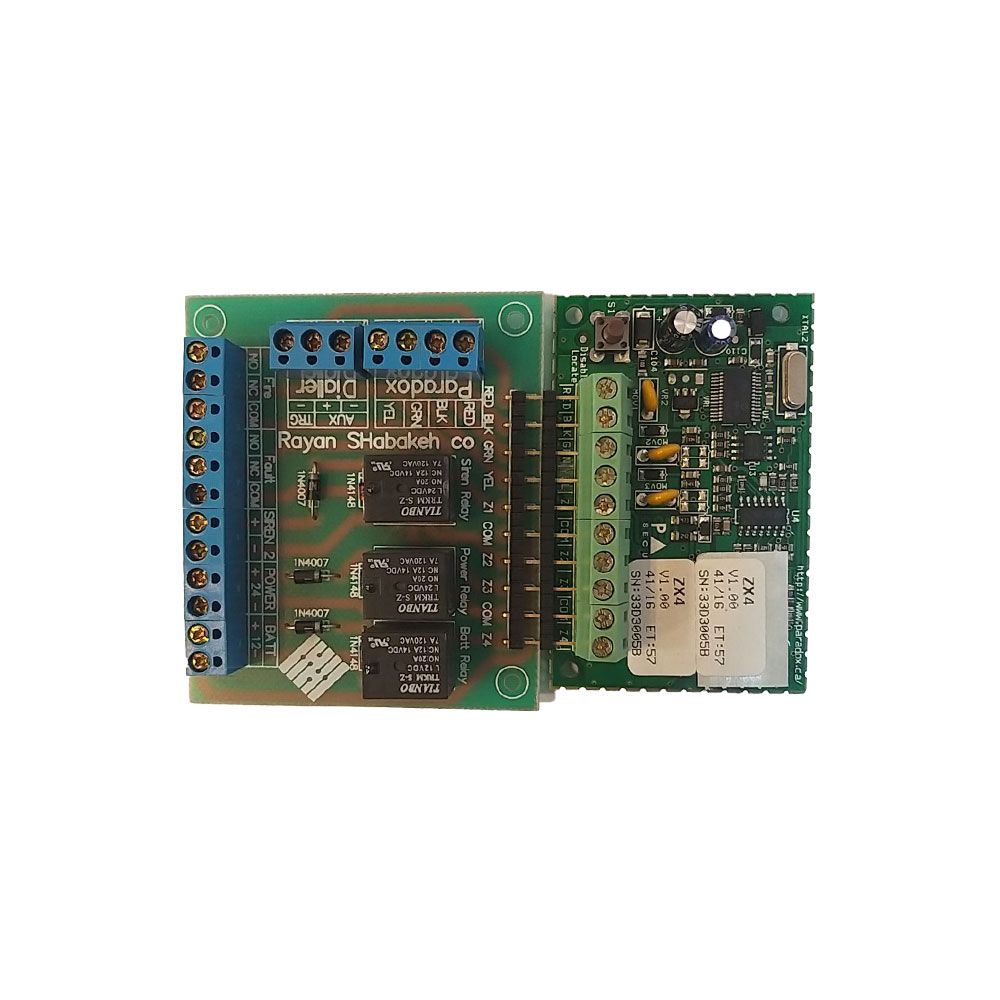 برد دزدگیر PARADOX  ZX4
